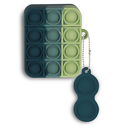New Creative Rainbow pressure-reducing finger pressure airpods 1/2 Silicone soft Shell Bluetooth Earphone pro case Report: The purchase of this product is a commercial trade activity detail image 5