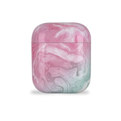 The ins Korean-style marble airpods earphone case is suitable for Apple Bluetooth earphone charging cases with full hard shells detail image 8