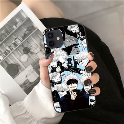 Aplicable iPhone12 caso de teléfono personalizado nuevo 11 manga mantra volver a la guerra caso de teléfono Item Picture