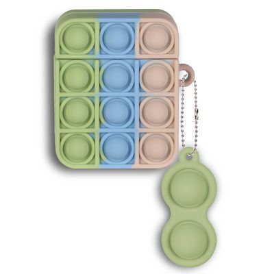 New Creative Rainbow pressure-reducing finger pressure airpods 1/2 Silicone soft Shell Bluetooth Earphone pro case Report: The purchase of this product is a commercial trade activity Item Picture