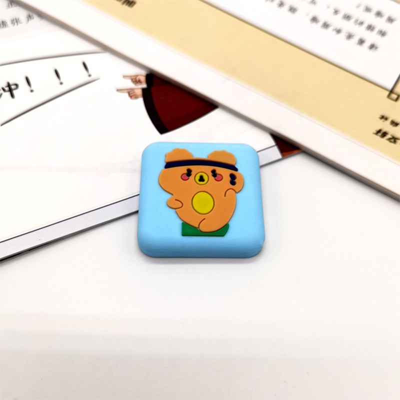 厂家直销 文创冰箱贴 创意卡通磁力贴 小狗狗PVC冰箱贴 3d冰箱贴详情图16