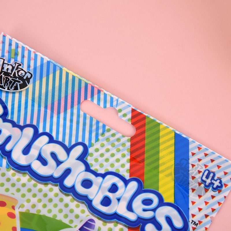 Direct sales from the manufacturer of creative small toy slow rebound packaging bags with color-printed cartoon composite three-side seals detail image 1
