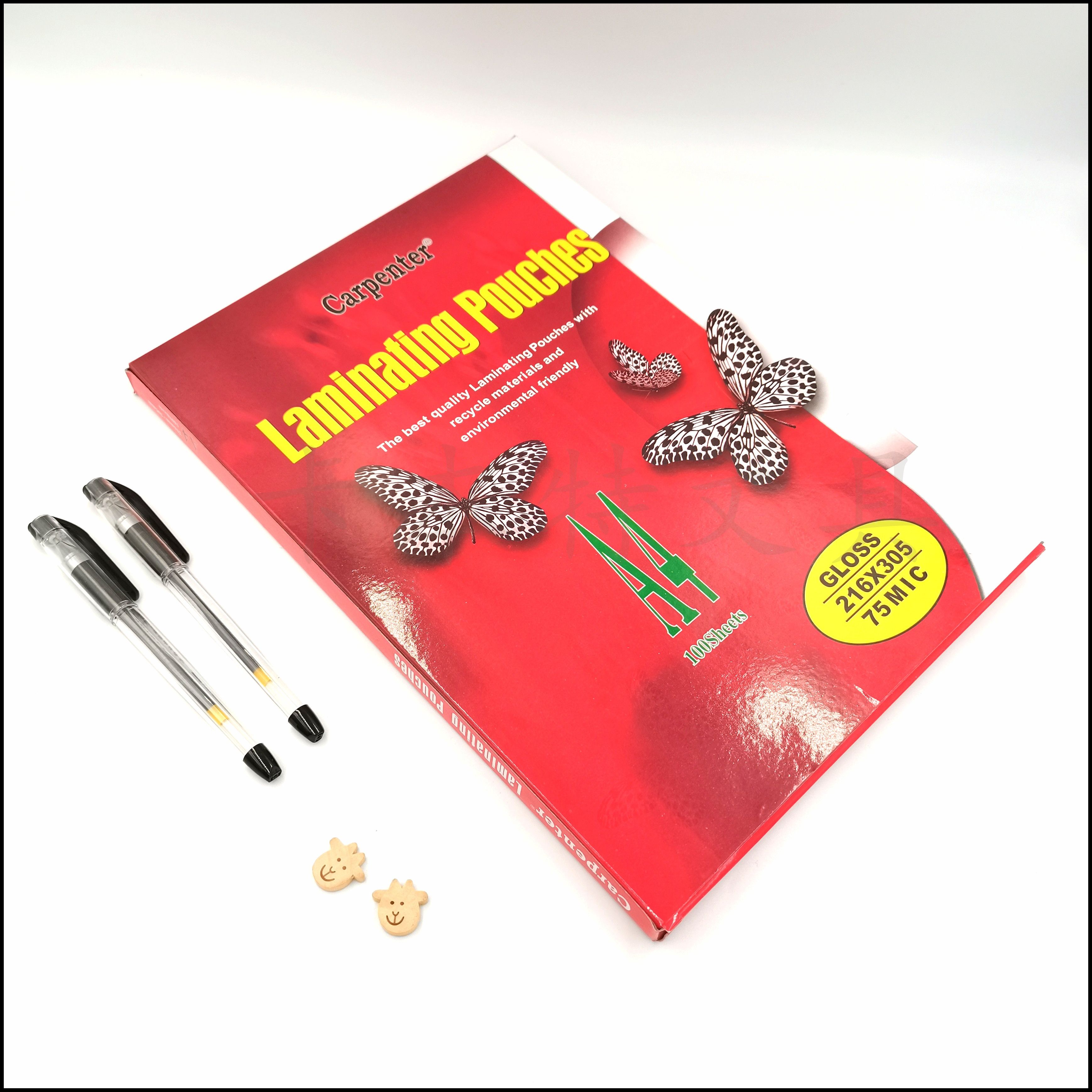 塑封膜 A4过塑膜文件资料照片12.5C保护膜厂家直销 热裱膜 护卡膜