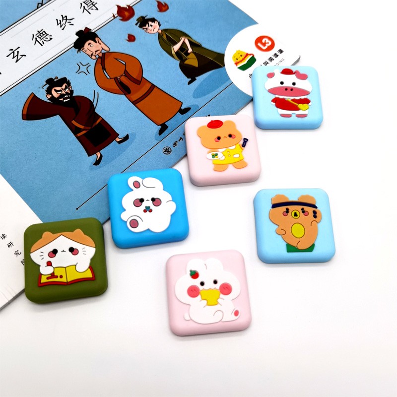 厂家直销 文创冰箱贴 创意卡通磁力贴 小狗狗PVC冰箱贴 3d冰箱贴详情图8