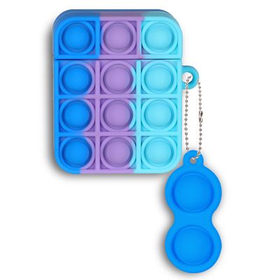 New Creative Rainbow pressure-reducing finger pressure airpods 1/2 Silicone soft Shell Bluetooth Earphone pro case Report: The purchase of this product is a commercial trade activity