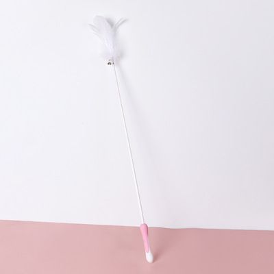 Funny cat toy manufacturers wholesale long pole goose feather funny cat stick funny cat toy removable funny cat stick cat toy Specification drawing