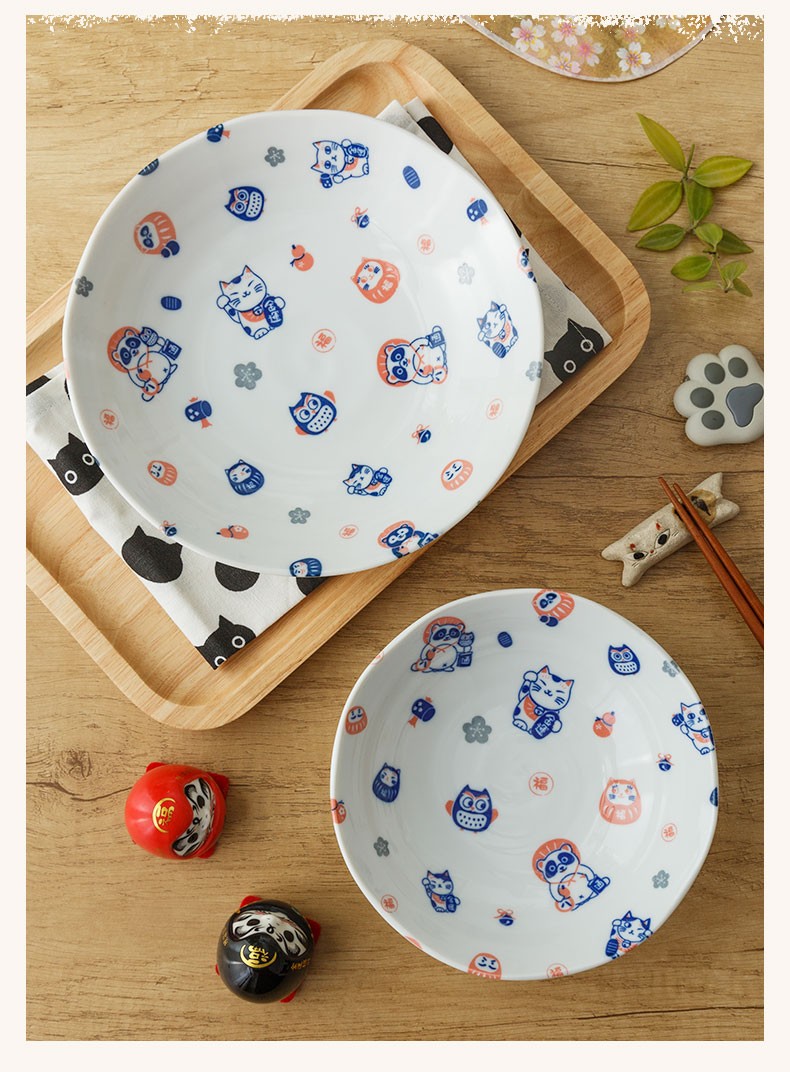 浙里 日本进口 猫咪系列儿童餐具详情图9