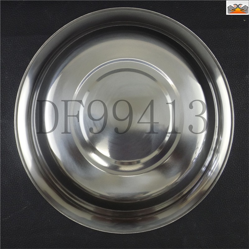 DF99413 304欧式味斗加厚圆形不锈钢盆加深家用洗菜盆子和面斗盆洗脸盆平底多用盆 DF Trading House详情5