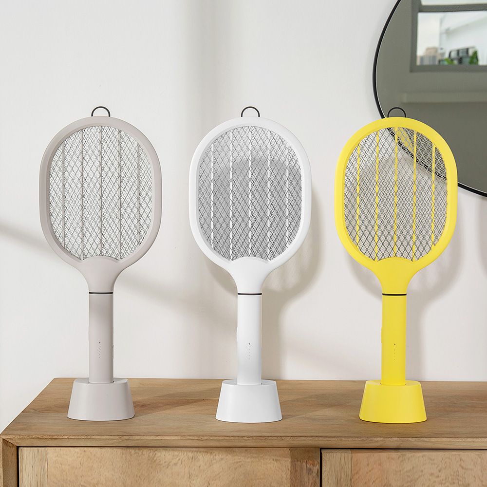 P2 mosquito swatter with mosquito trap lamp, automatic mosquito swatter, large-capacity battery, dual safety switch setting details Picture