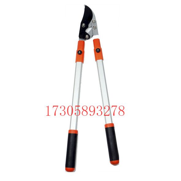 YLJ30A black handle large-head scissors for garden pruning and tall branch pruning
