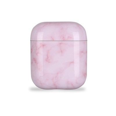 The ins Korean-style marble airpods earphone case is suitable for Apple Bluetooth earphone charging cases with full hard shells detail image 7