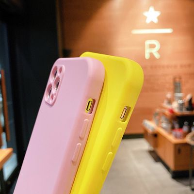 Adecuado para apple 12promax funda de silicona líquida iphone11 2020 SE funda 2.5mm Specification image