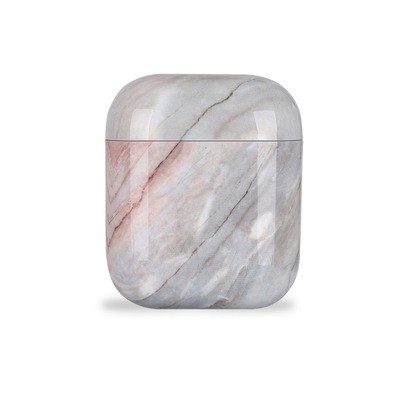 The ins Korean-style marble airpods earphone case is suitable for Apple Bluetooth earphone charging cases with full hard shells detail image 6