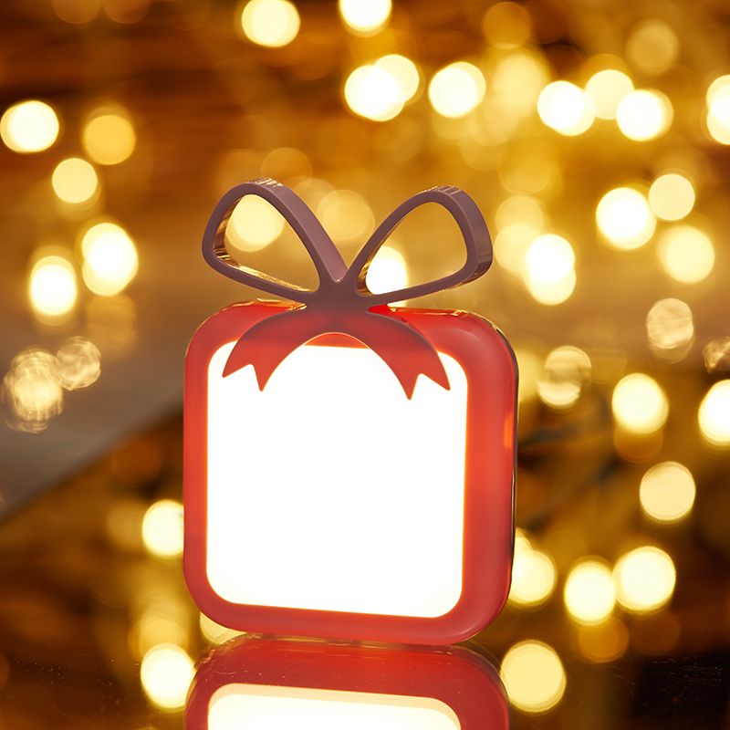 The cute bow night light in pink