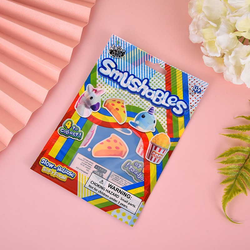 Direct sales from the manufacturer of creative small toy slow rebound packaging bags with color-printed cartoon composite three-side seals detail image 3