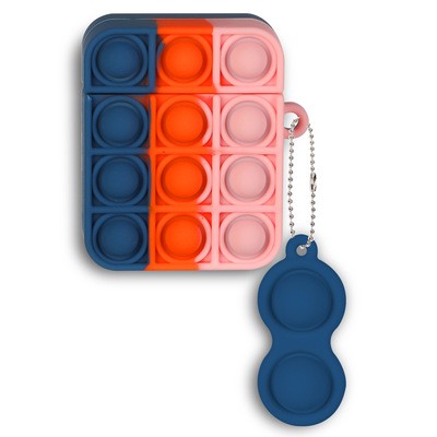 New Creative Rainbow pressure-reducing finger pressure airpods 1/2 Silicone soft Shell Bluetooth Earphone pro case Report: The purchase of this product is a commercial trade activity detail image 8