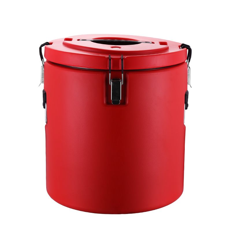 不锈钢保温桶商用大容量 运输桶汤桶豆浆桶米饭快餐桶塑料密封桶详情图1