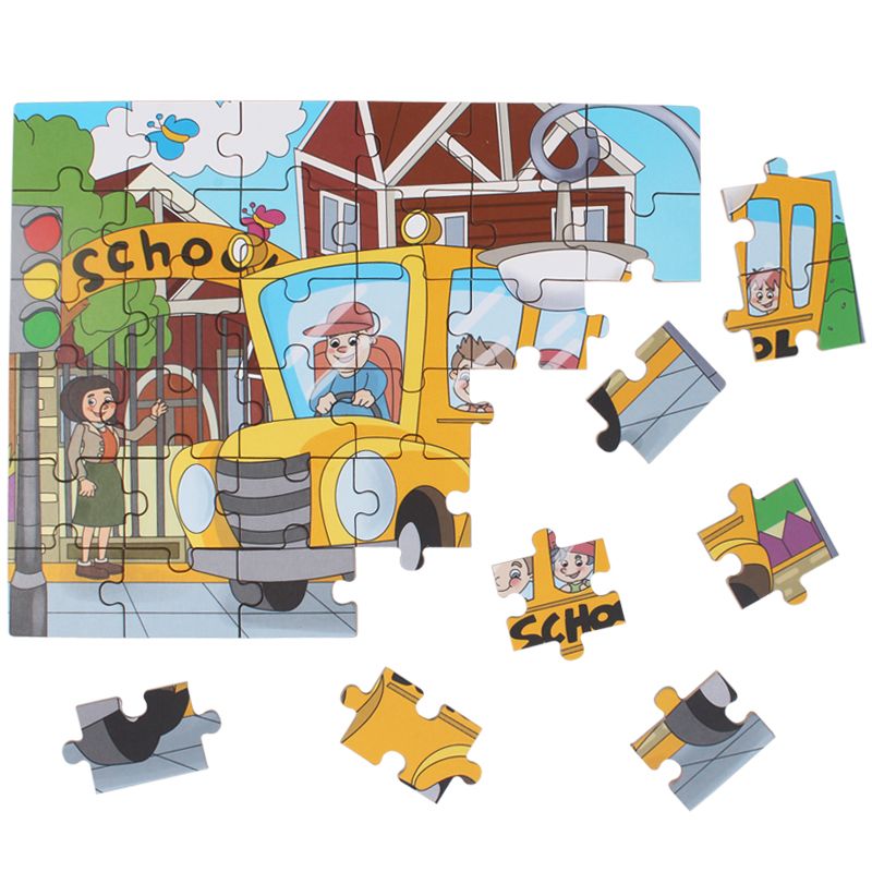 The wooden toy intelligence puzzle game, a four-in-one wooden box, is highly entertaining and colorful. It is a parent-child game that can exercise hand-eye coordination and cultivate logical thinking ability Item Picture