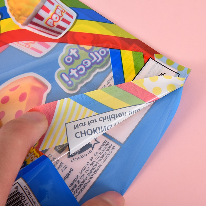 Direct sales from the manufacturer of creative small toy slow rebound packaging bags with color-printed cartoon composite three-side seals detail image 4