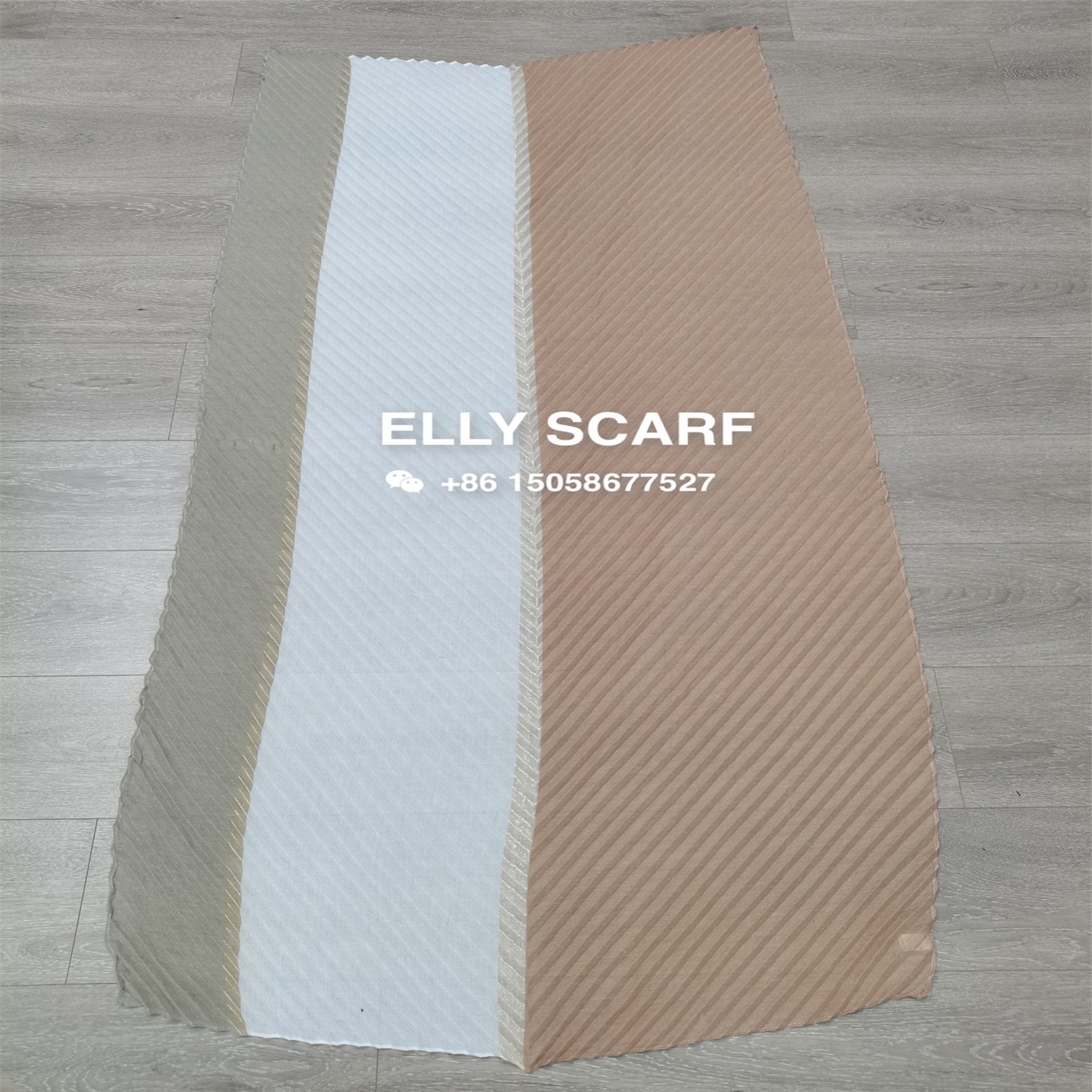 Crepe Scarf details Picture