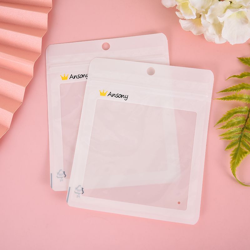 General plastic packaging bags, composite bags, zipper bags, windowed color-printed bags can be customized