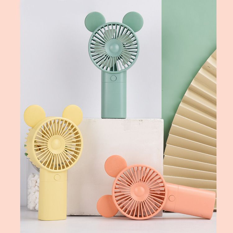 熊耳朵充电小风扇