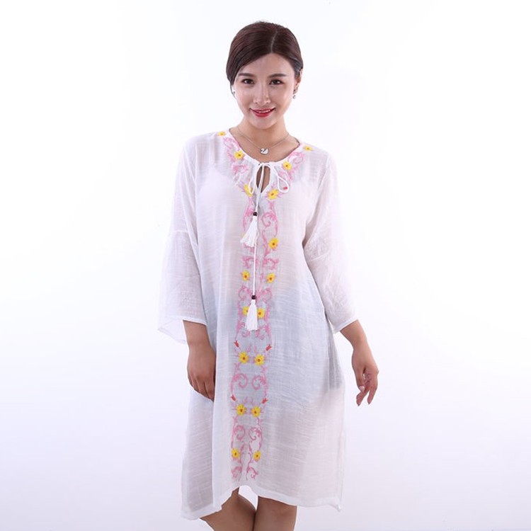 Jane Eyre Siyuan 2022 New Summer Ethnic-style clothing, sun-protective clothing, personalized coats, cardigans and scarves - Jane Eyre Siyuan wholesale detail image 20