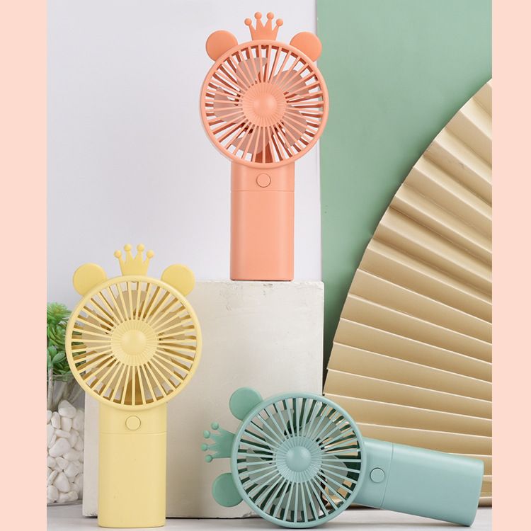 熊耳朵小皇冠风扇