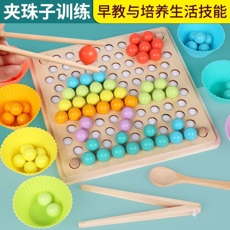 The wooden toy jigsaw puzzle game is highly entertaining and can exercise babies' hand-eye coordination, visual ability, logical thinking ability, and early education enlightenment training. It is a parent-child game Application Scenario