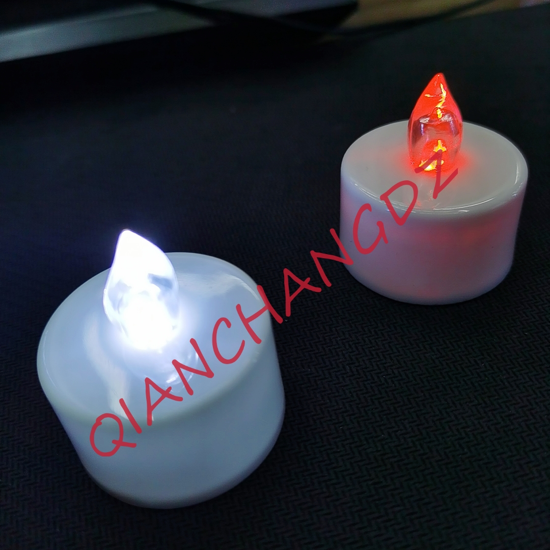 LED发光电子工艺蜡烛灯LED闪烁灯创意婚庆蜡烛表白求婚