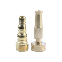 Garden tools Water pipe fittings Copper water gun Copper quick connect water pipe connector Copper connector 121