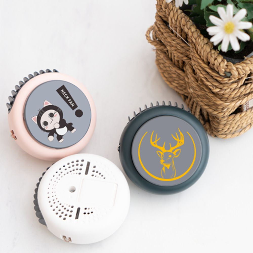 Neck fan Handheld fan desktop fan USB charging foreign trade Amazon AliExpress factory shipment OEM