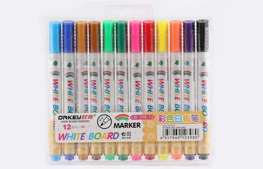 12-color whiteboard pens details Picture