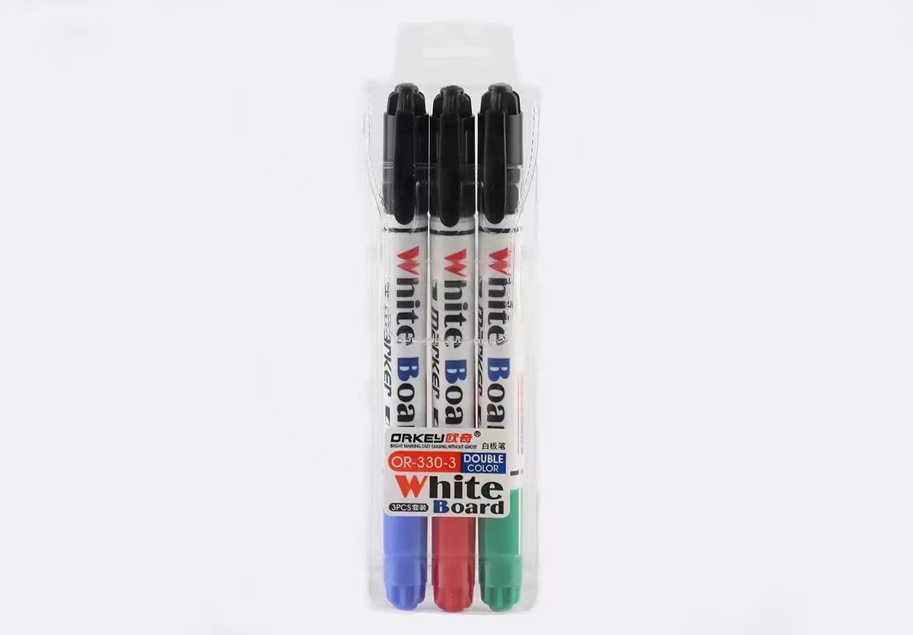 OR-330-3 Double-headed whiteboard pen details Picture