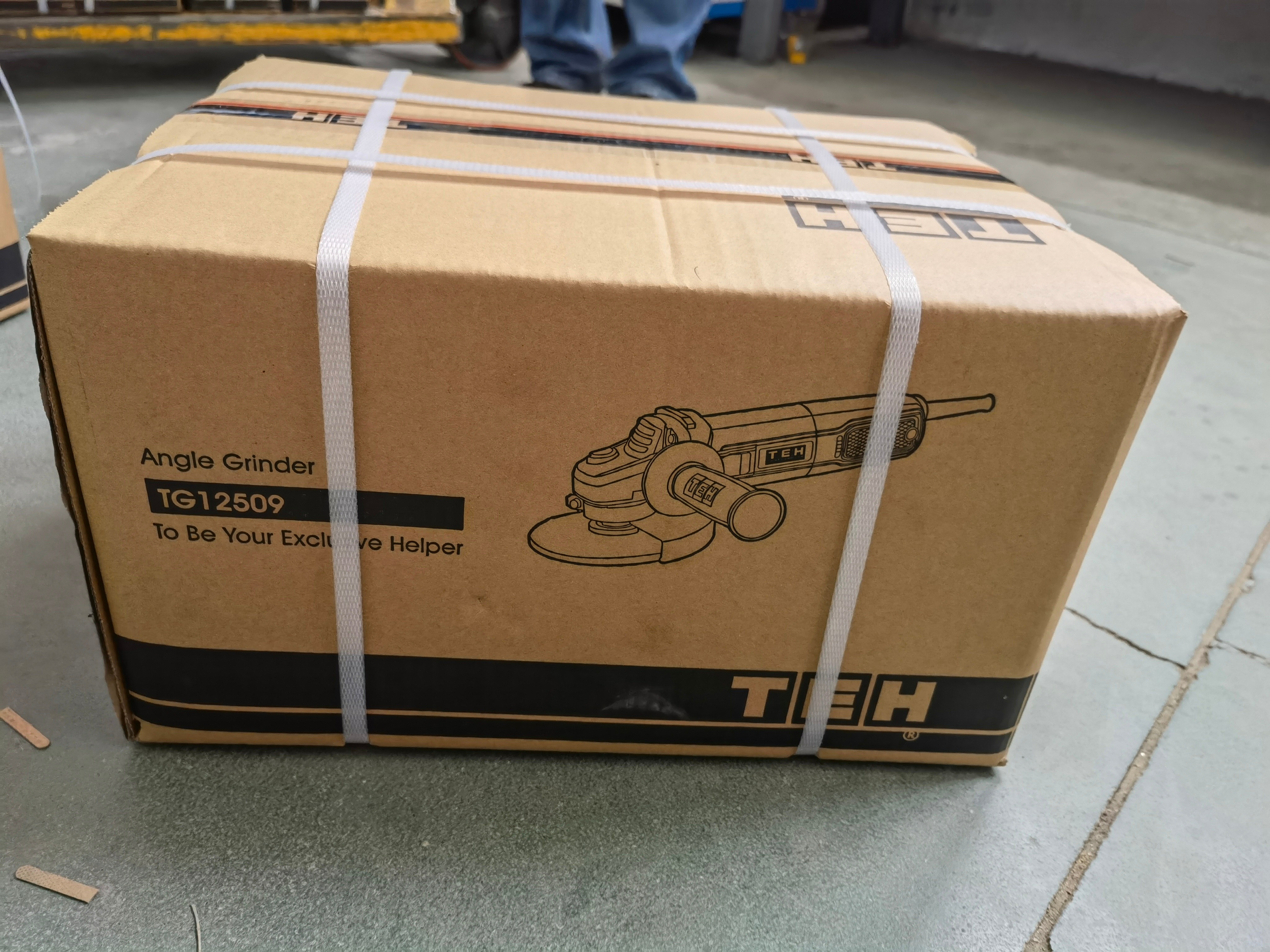 Teh  Angle Grinder 125Mm 850W 角磨Tg12509 Specification drawing