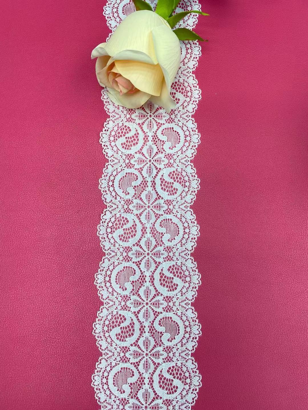 LH0668 (Width 9CM) Lace trim, elastic trim, non-elastic trim, eyelash trim, clothing accessories, new style trim detail image 1