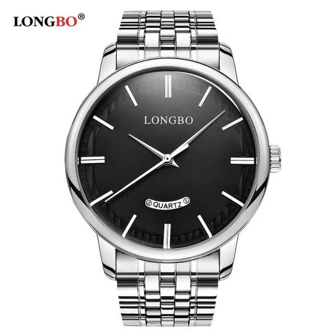LONGBO Longbo fashionable, elegant and simple double calendar quartz watch details Picture