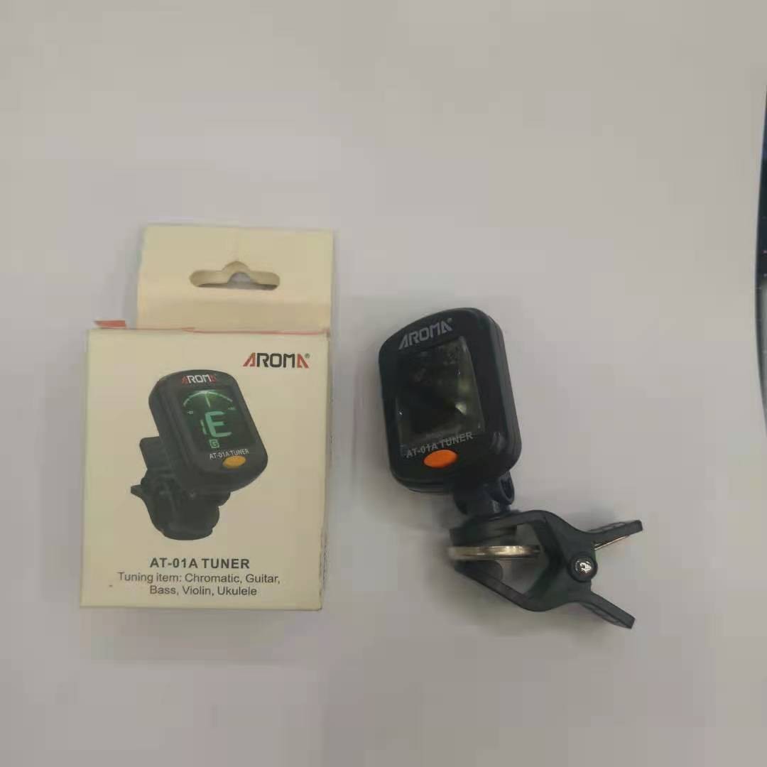 Instrument Anoma At-01A Tuner Guitar Bass Violin Eugri Twelve-Tone Tuner Specification drawing