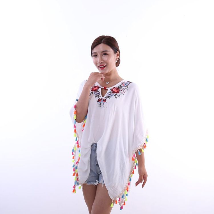 Jane Eyre Siyuan 2022 New Summer Ethnic-style clothing, sun-protective clothing, personalized coats, cardigans and scarves - Jane Eyre Siyuan wholesale details Picture