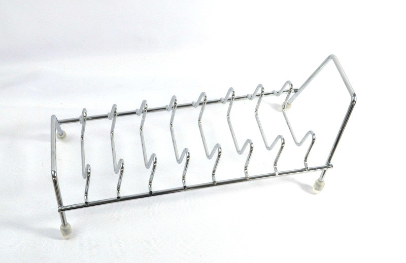 Seven-compartment dish rack detail image 1