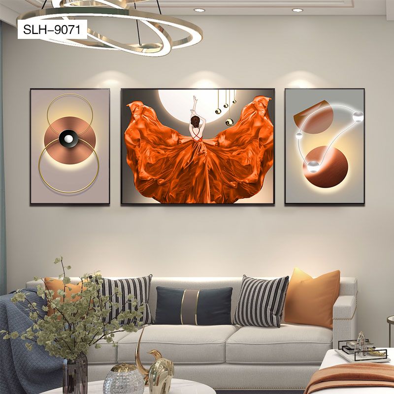 Living Room Triptych