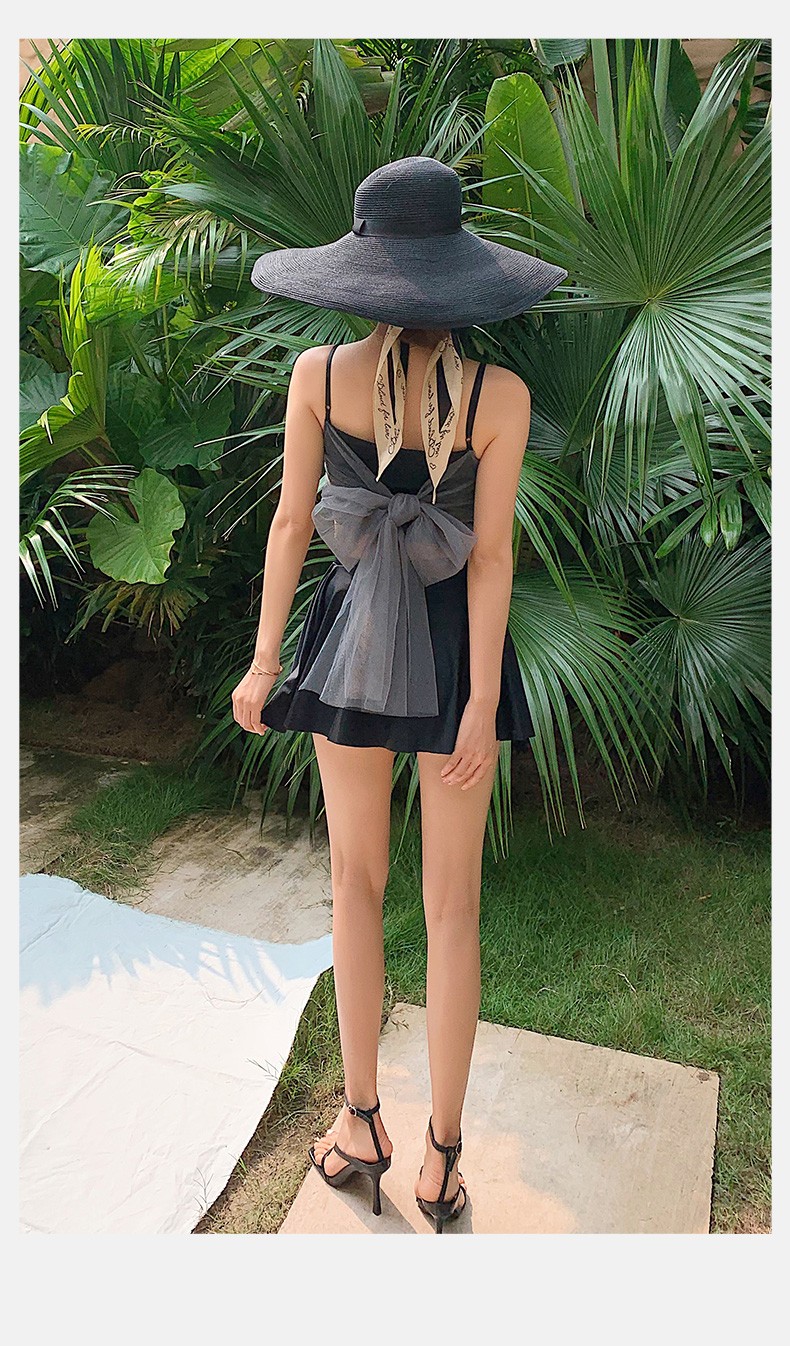 In 2021, The New Model Of Skinny And Conservative Students Bathing Hot Spring Seaside Summer Separate Swimsuit Female undefined