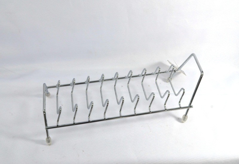 Nine-compartment dish rack detail image 2