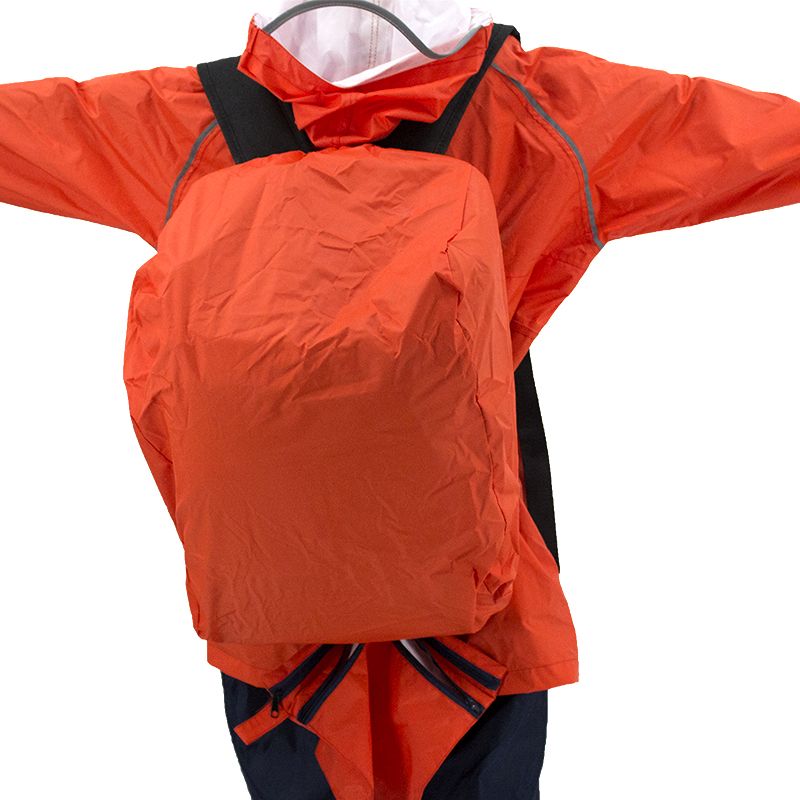 儿童雨衣一体两用套装含书包套防水出行使用详情图3
