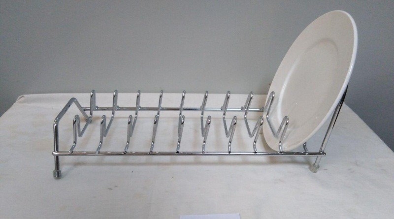 Nine-compartment dish rack detail image 1