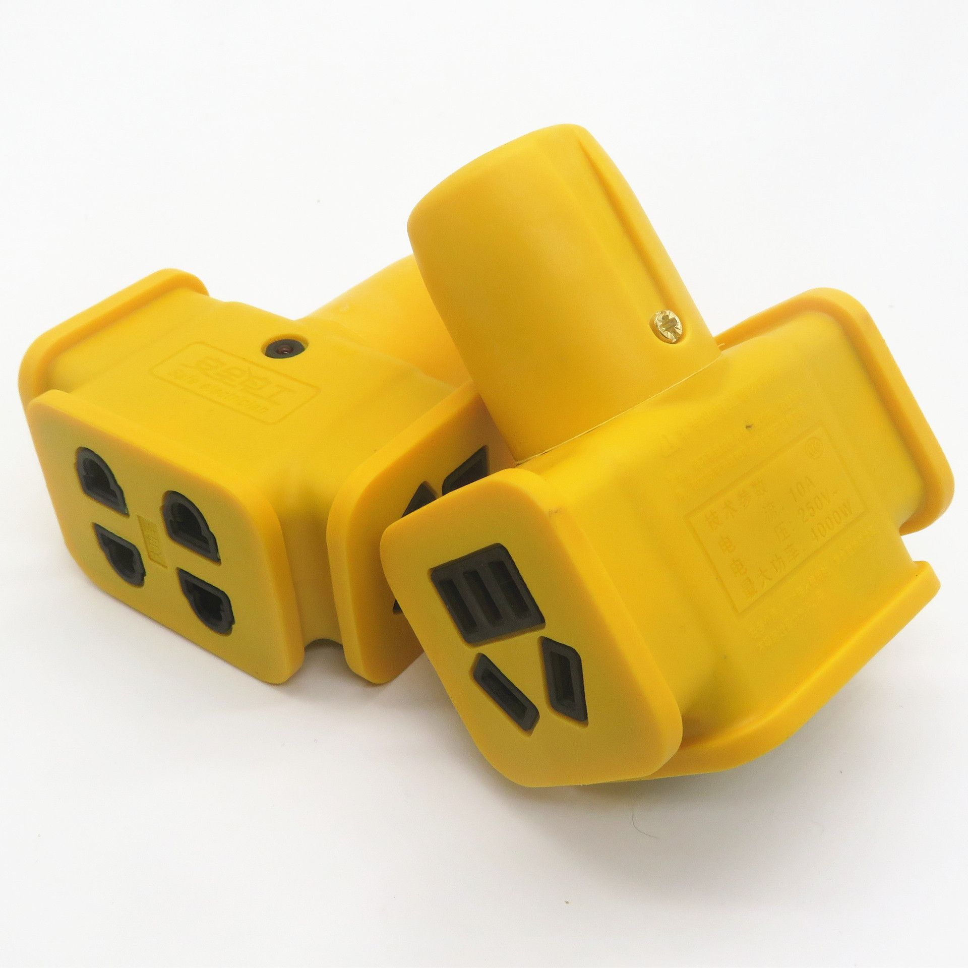 10-hole power socket, high-power construction site socket, protective door, power strip, floor mop, power strip, power converter