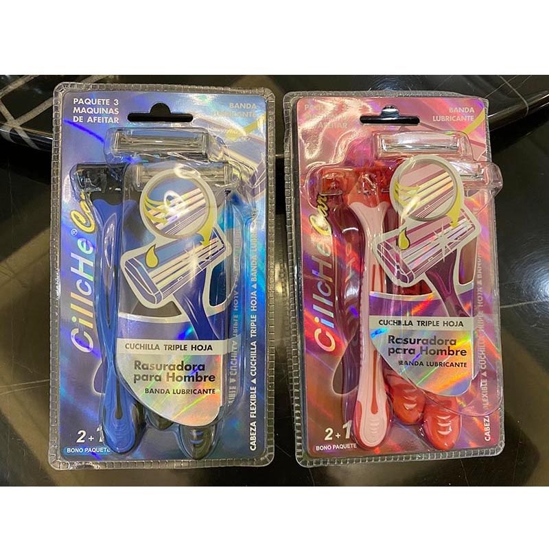 一次性剃须刀 3层刀片 不锈钢