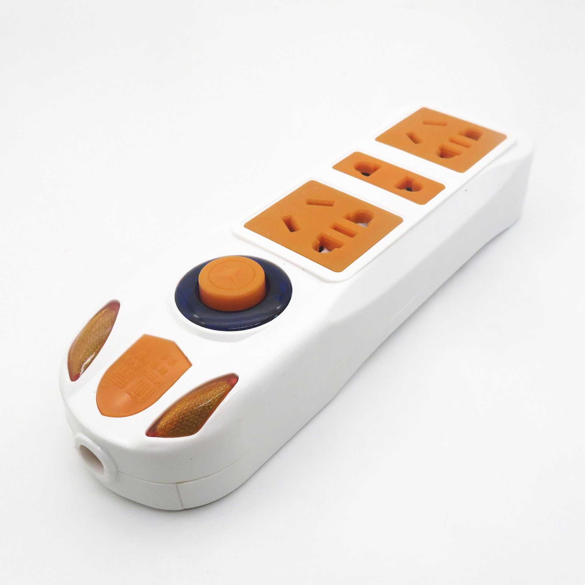 Factory wholesale 12-hole protective door switch socket, creative model electric bar socket, refrigerator and air conditioner 2500W