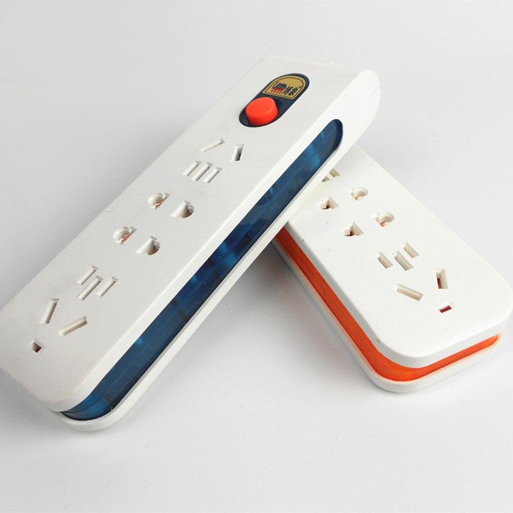 14-hole colorful socket desktop power strip, household high-power socket, hardware wholesale power strip