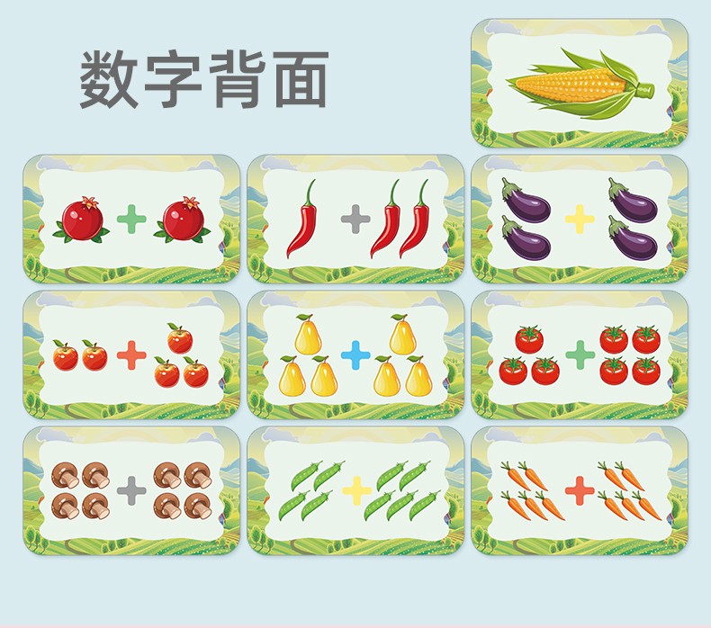 Wooden toy number and letter cards are highly entertaining and come in a variety of colors. They can exercise babies' hand-eye coordination, visual ability, logical thinking ability, early education enlightenment training, and are parent-child games detail image 9